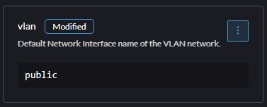 [BUG] In system settings defined vlan interface is not configured on ...