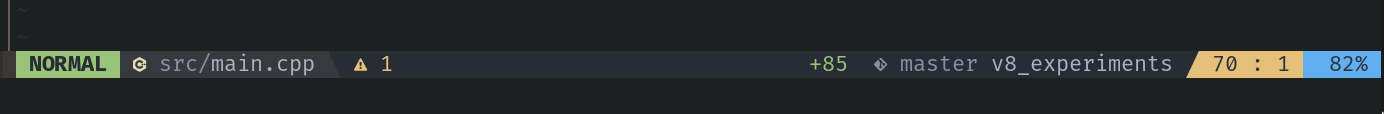 Neovim built-in statusline is shown when I change the window · Issue ...