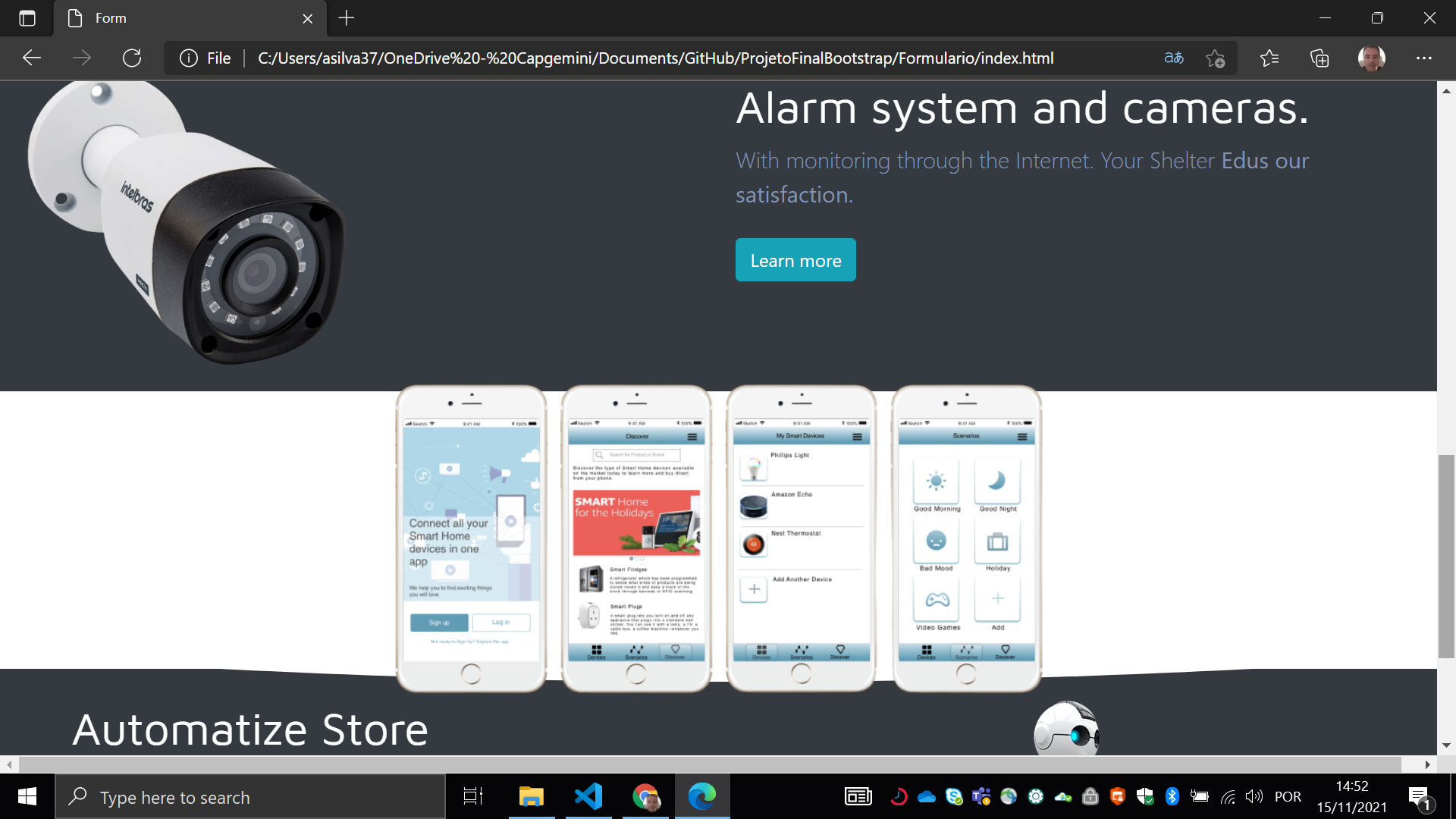 GitHub - alexfandomers/ProjetoFinalBootstrap: Projeto bootstrap Soul ...