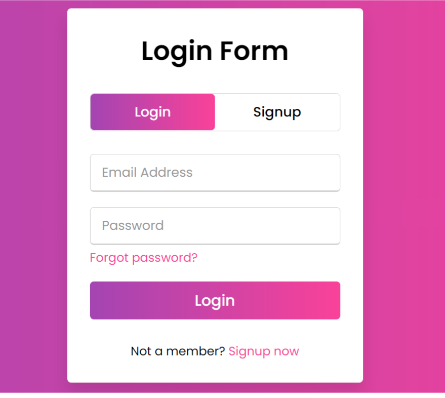 GitHub - alexfandomers/form-registration-login-js: Login and ...