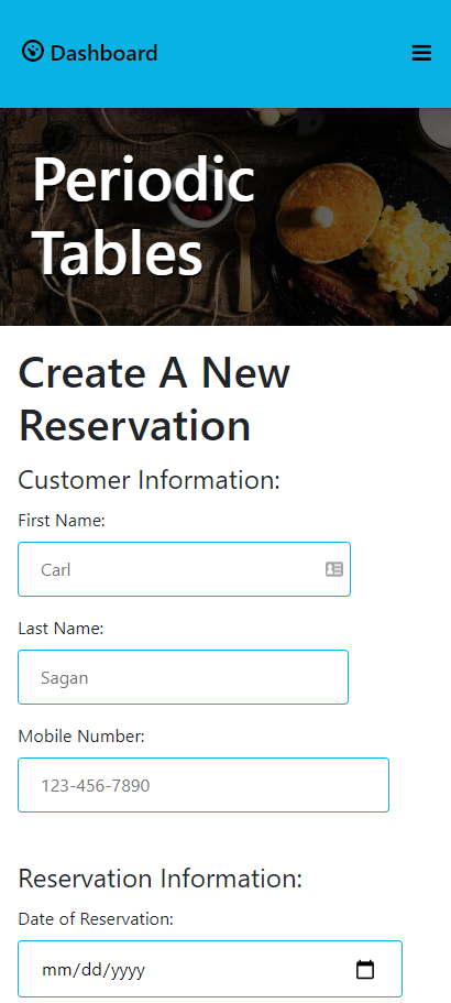 GitHub - MatthewGammon/Restaurant-Reservation-Capstone: Thinkful final ...