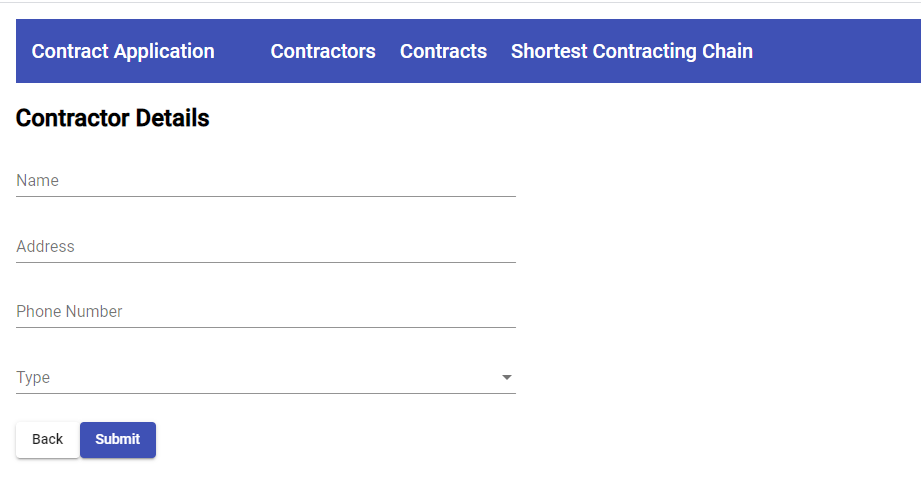 GitHub - ammachadoGIT/ContractApplication