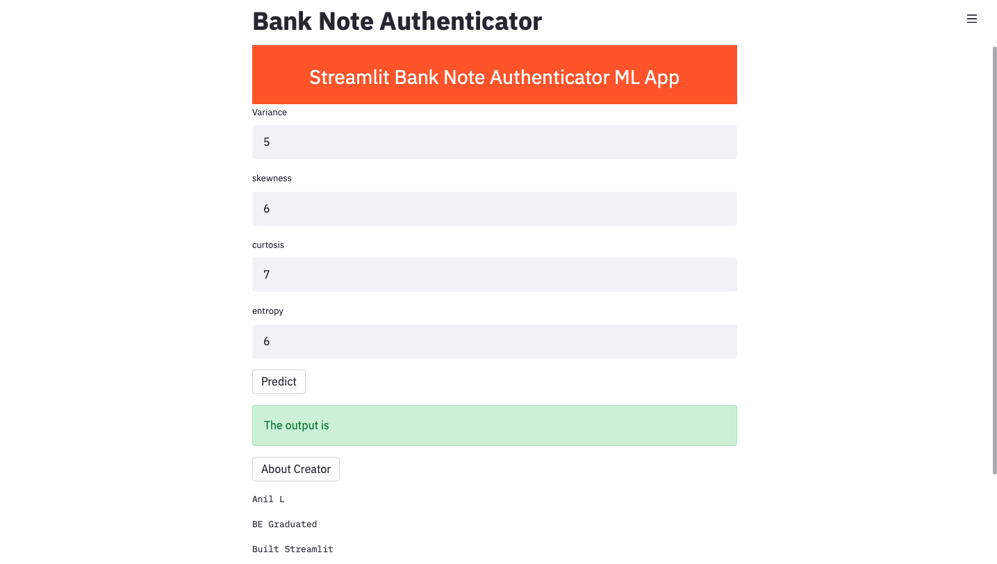 GitHub - anillava1999/Bank-Note-Authentication-Prediction: Bank Note ...