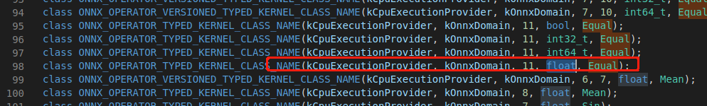 opset11 equal ops doesnt support float (onnxruntime-gpu) · Issue #3377 ...