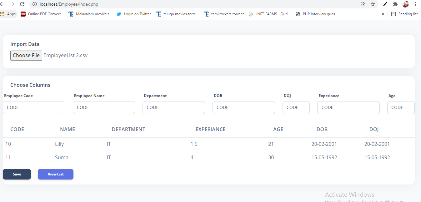 GitHub - moushmimoushu/Employee_import
