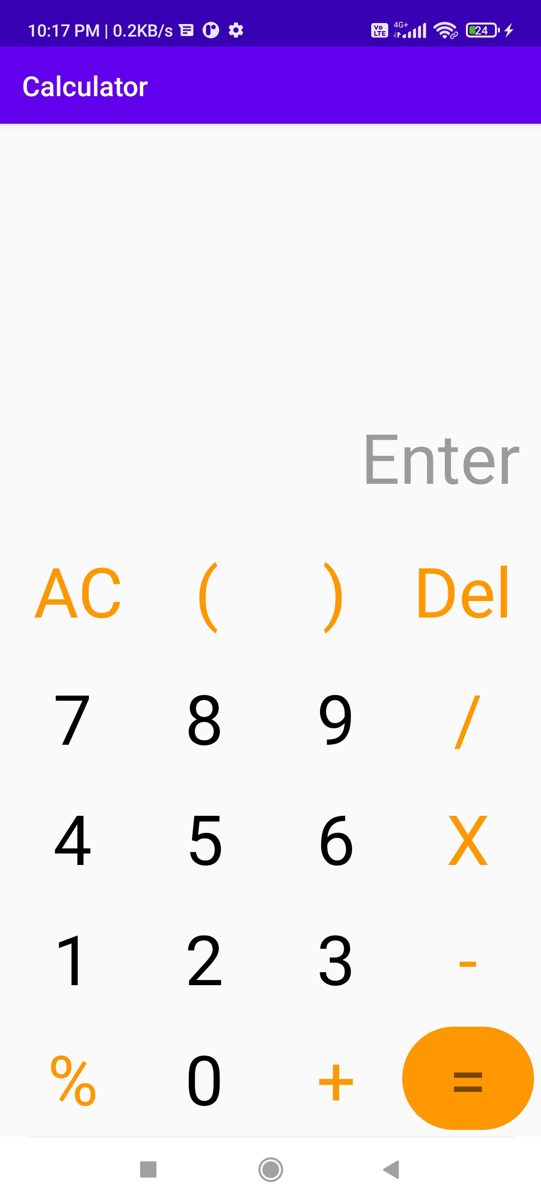 GitHub - dikshitbcrec/Basic-Calculator-App: Normal Calculator Having ...