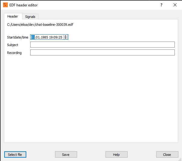 OSError: the file is not EDF(+) or BDF(+) compliant (Physical Maximum ...