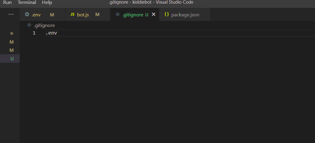 gitignore