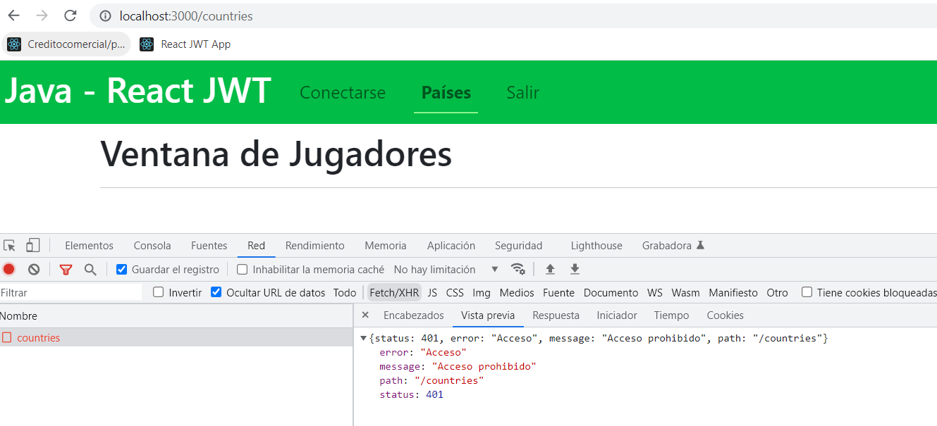 GitHub - wlopera/java-react-jwt: Proyecto Java - React - Uso Token ...