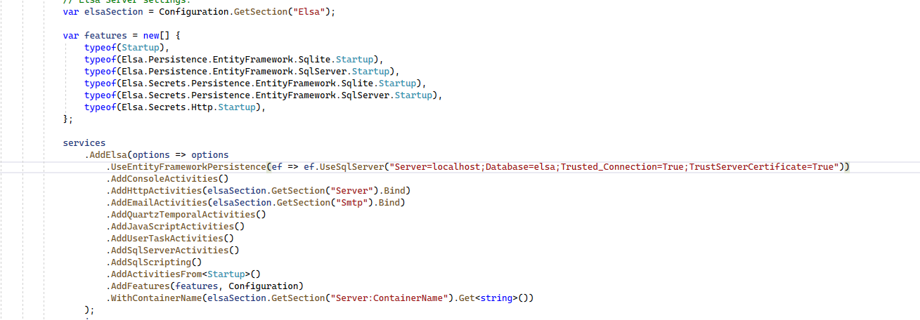 How to store output data of SQL Query activity · elsa-workflows elsa ...