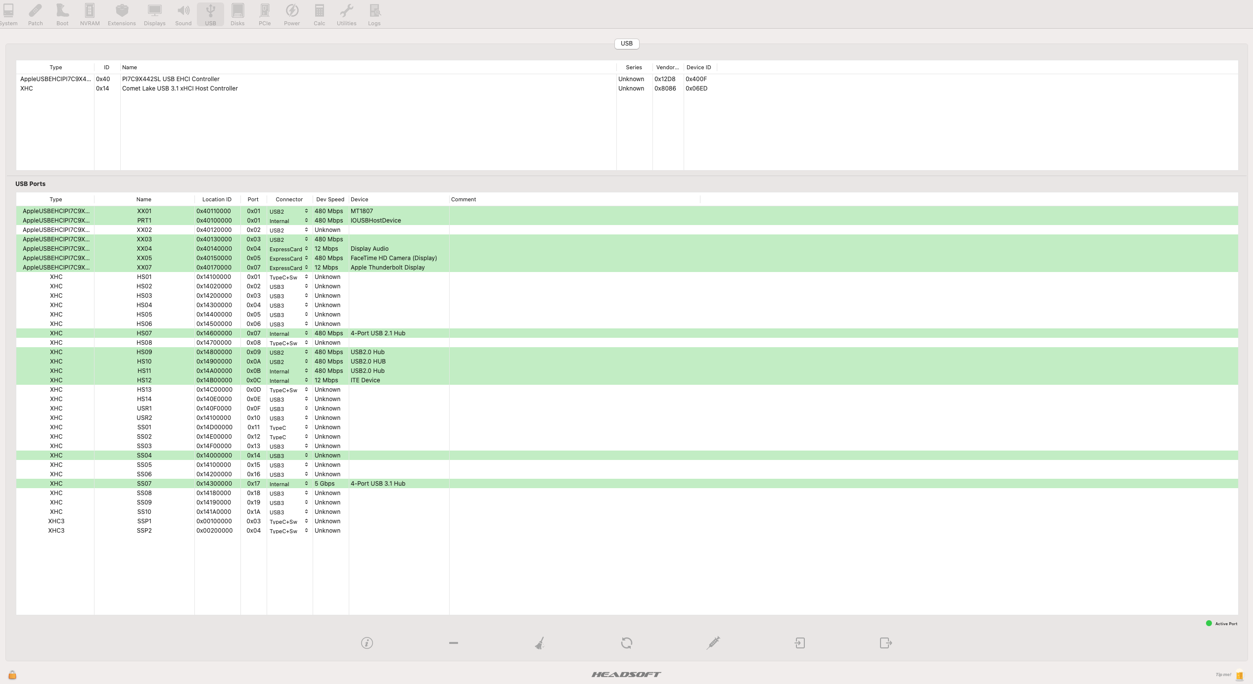 15 port limit- w/ apple USB · Issue #177 · SchmockLord/Hackintosh-Intel ...