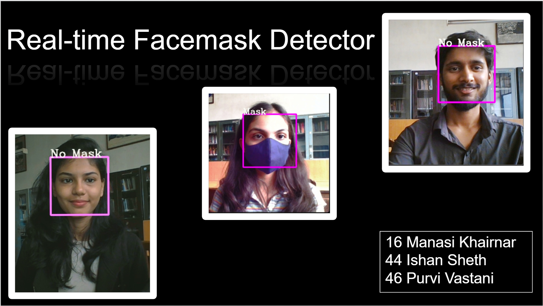 GitHub ishansheth8120/FaceMaskDetectionMachineLearning To keep