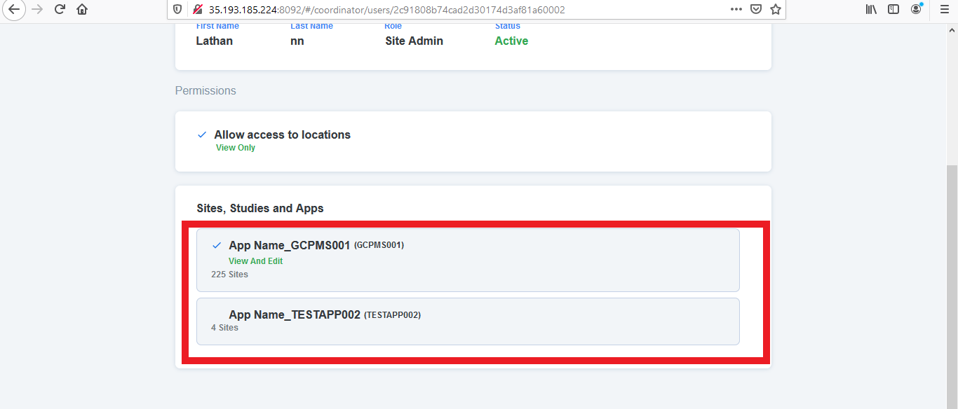 User details page > UI issues · Issue #2138 · GoogleCloudPlatform/fda ...