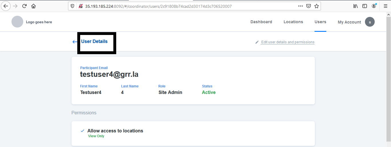 User is redirecting to previous page when user clicks on the page title ...