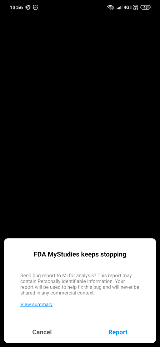 [Android] App is getting crashed while enrolling into the study · Issue ...