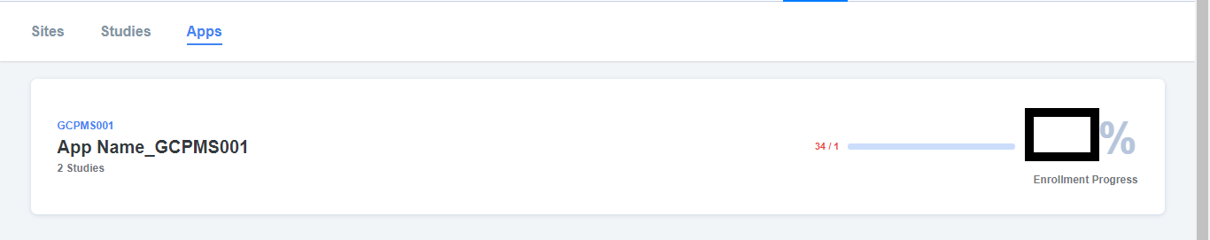 Apps tab > % issues · Issue #1808 · GoogleCloudPlatform/fda-mystudies ...
