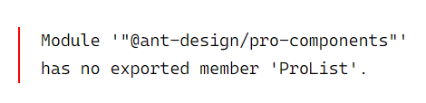 🐛[BUG] · Issue #5658 · ant-design/pro-components · GitHub