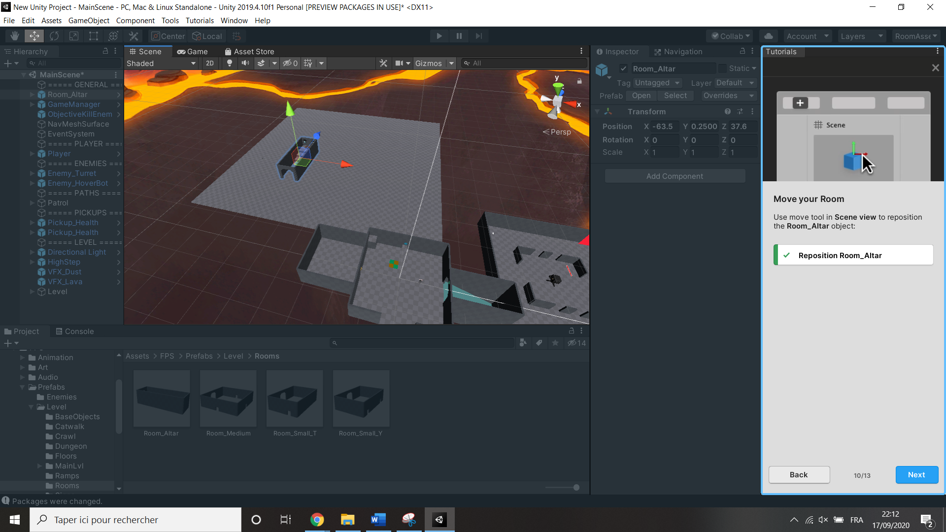 Room alt Text