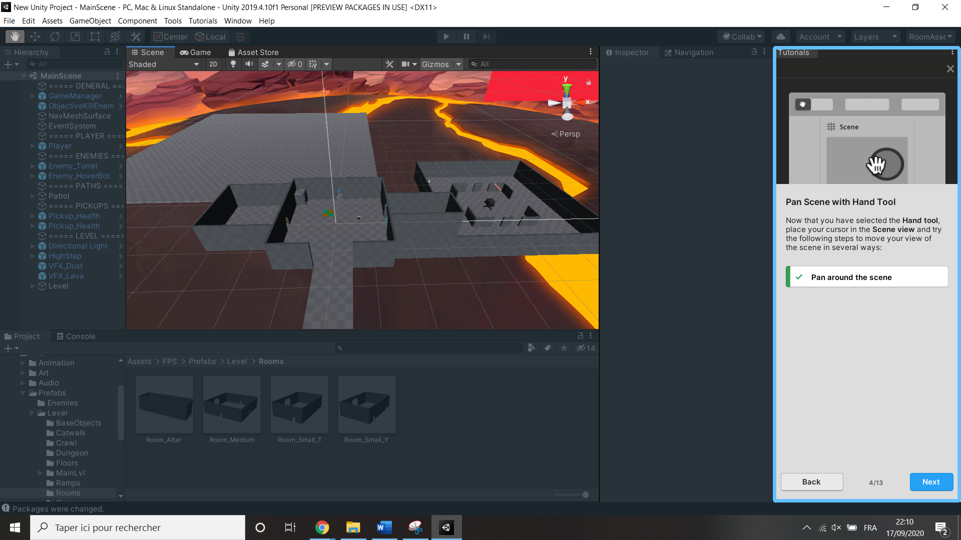 Prefabs alt Text