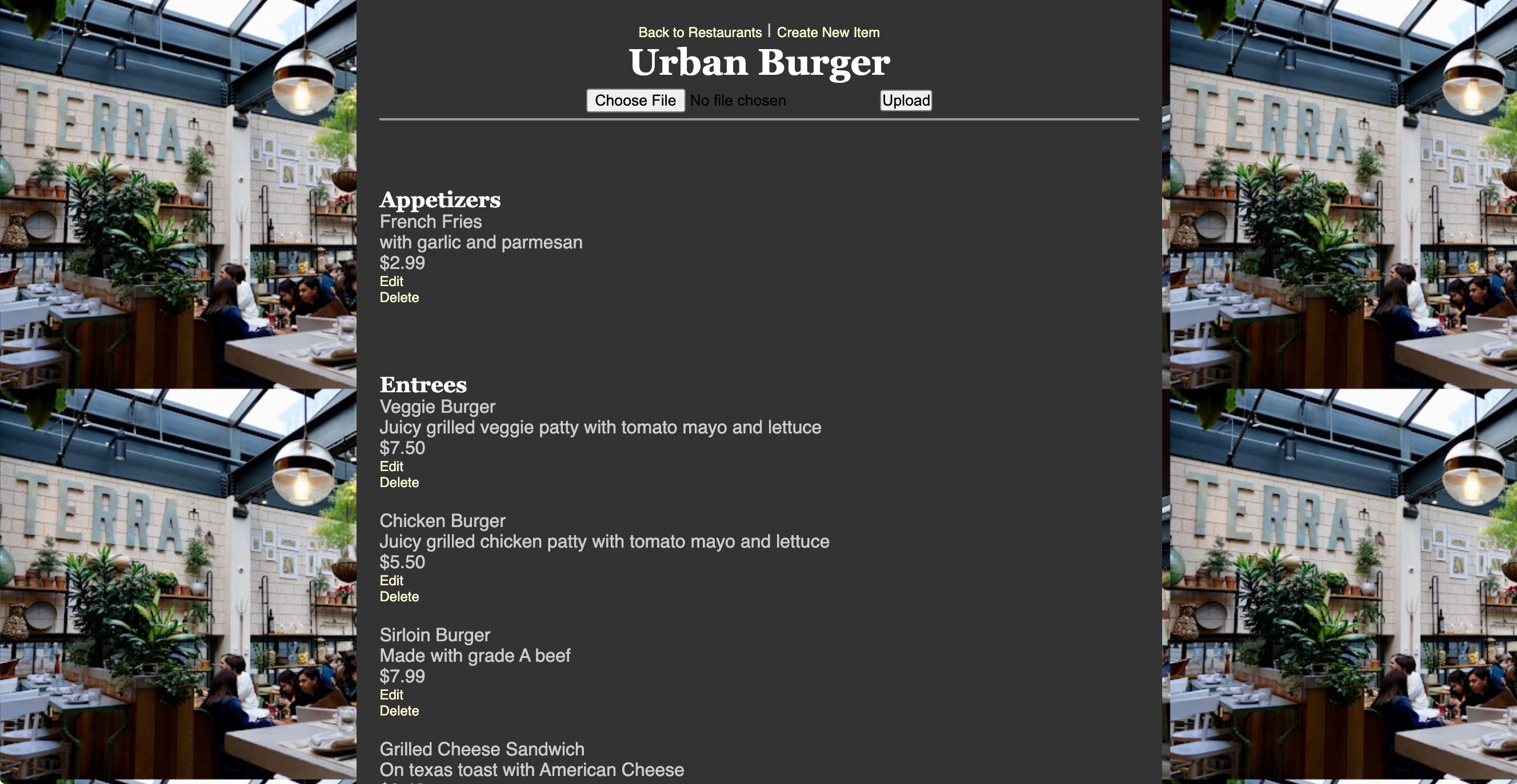 GitHub - alice0217/Menu-Web-Application: A menu web application made by ...