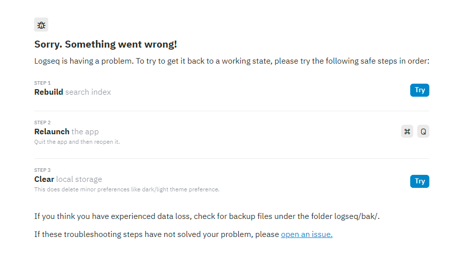 UX imrpovement in case of pdf corrupted · Issue #4986 · logseq/logseq ...