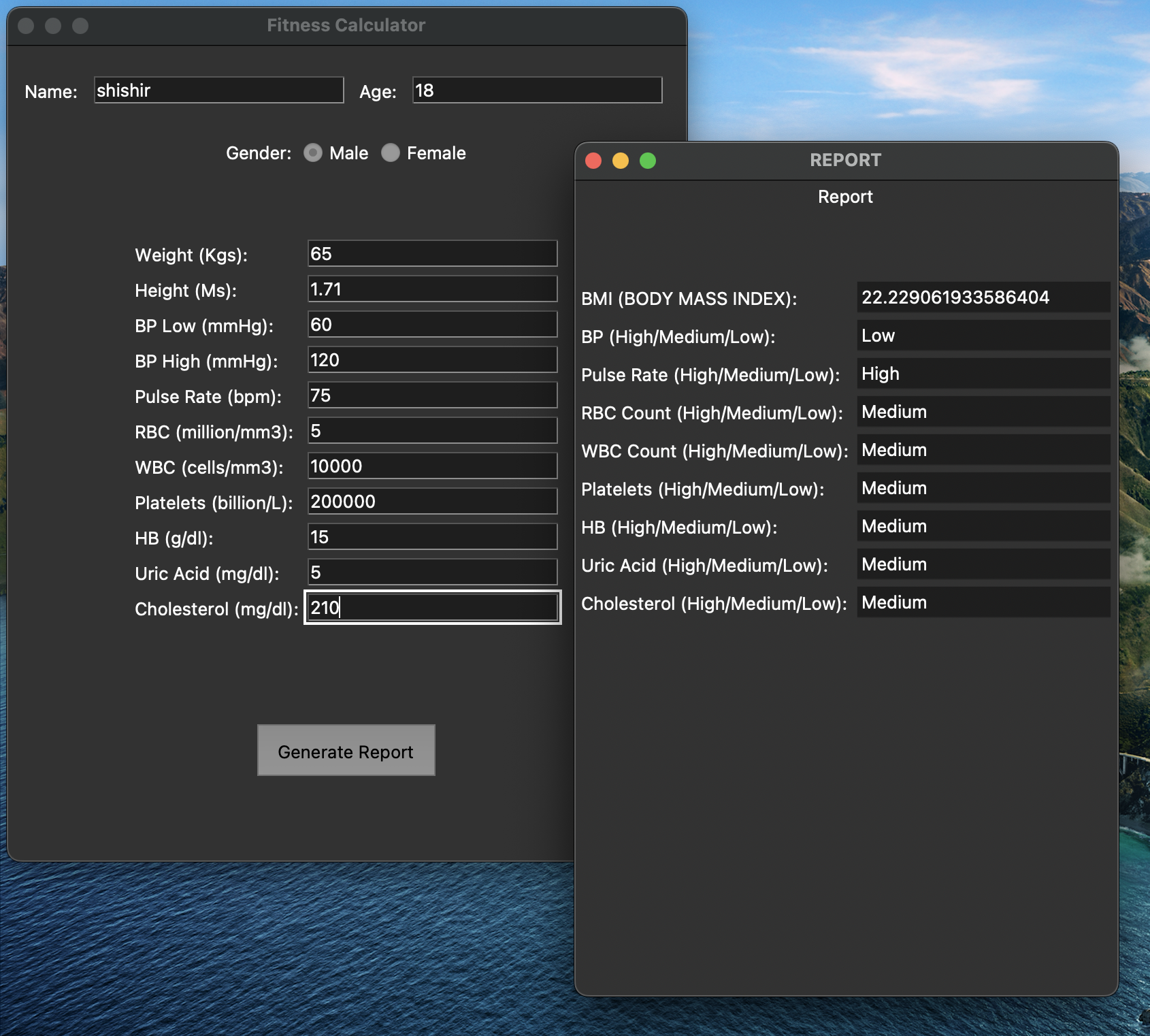 GitHub - ShishirShekhar/fitness_calculator: This is a fintess ...