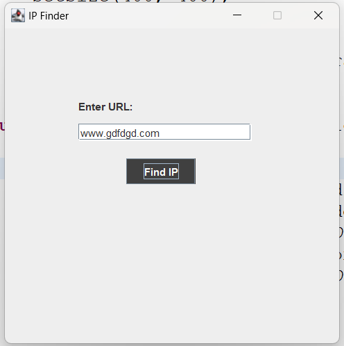 GitHub - VedantiBhoyar/IP-Finder: This is IP Address Finder Tool Using ...