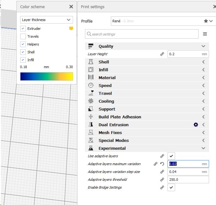 [4.0.0-BETA-2] Adaptive Layers - maximum variation not honored for ...