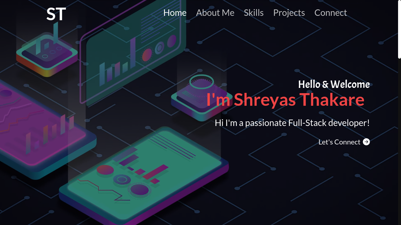GitHub - meshreyast/portfolio: My Portfolio Site