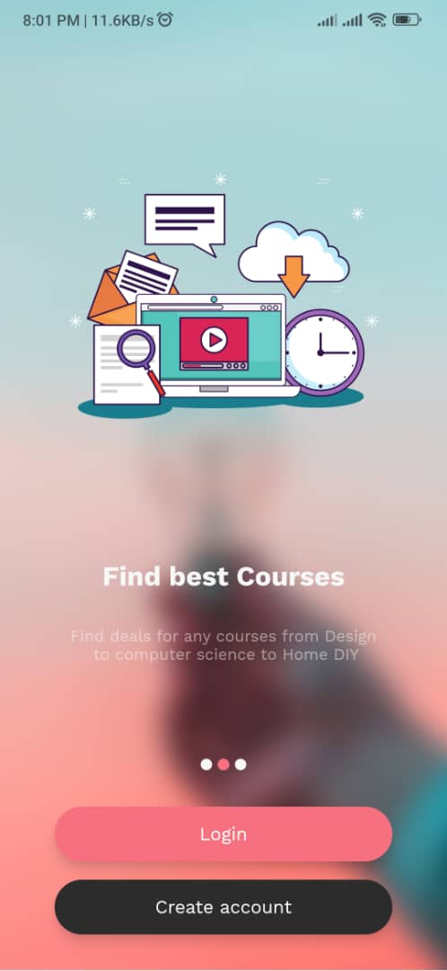 GitHub - wx2sim/Courzilla: Online courses app designed with figma and ...