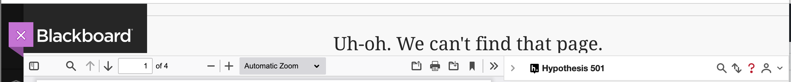 Glitches in Blackboard Learn while in "Student Preview" mode · Issue ...