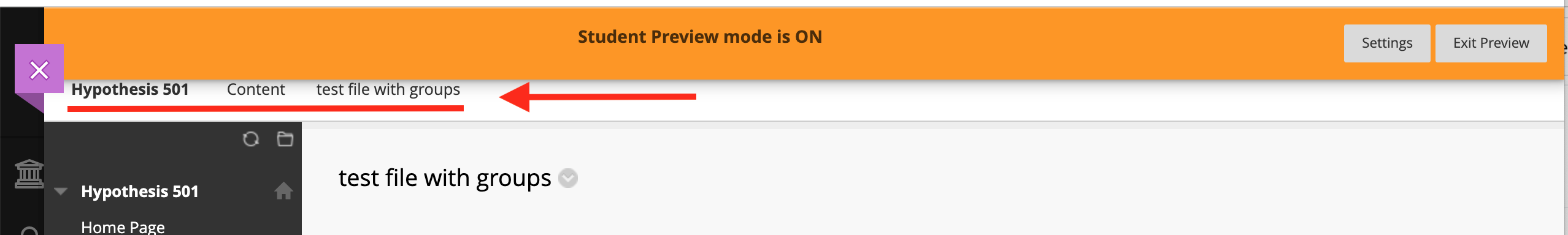 Glitches in Blackboard Learn while in "Student Preview" mode · Issue ...