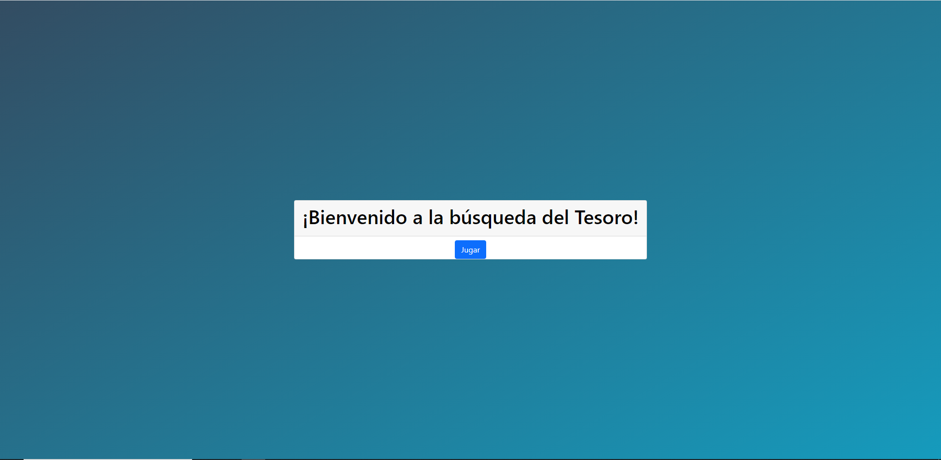 GitHub - FedeDifulvio/busquedaDelTesoro: Juego de búsqueda del tesoro ...