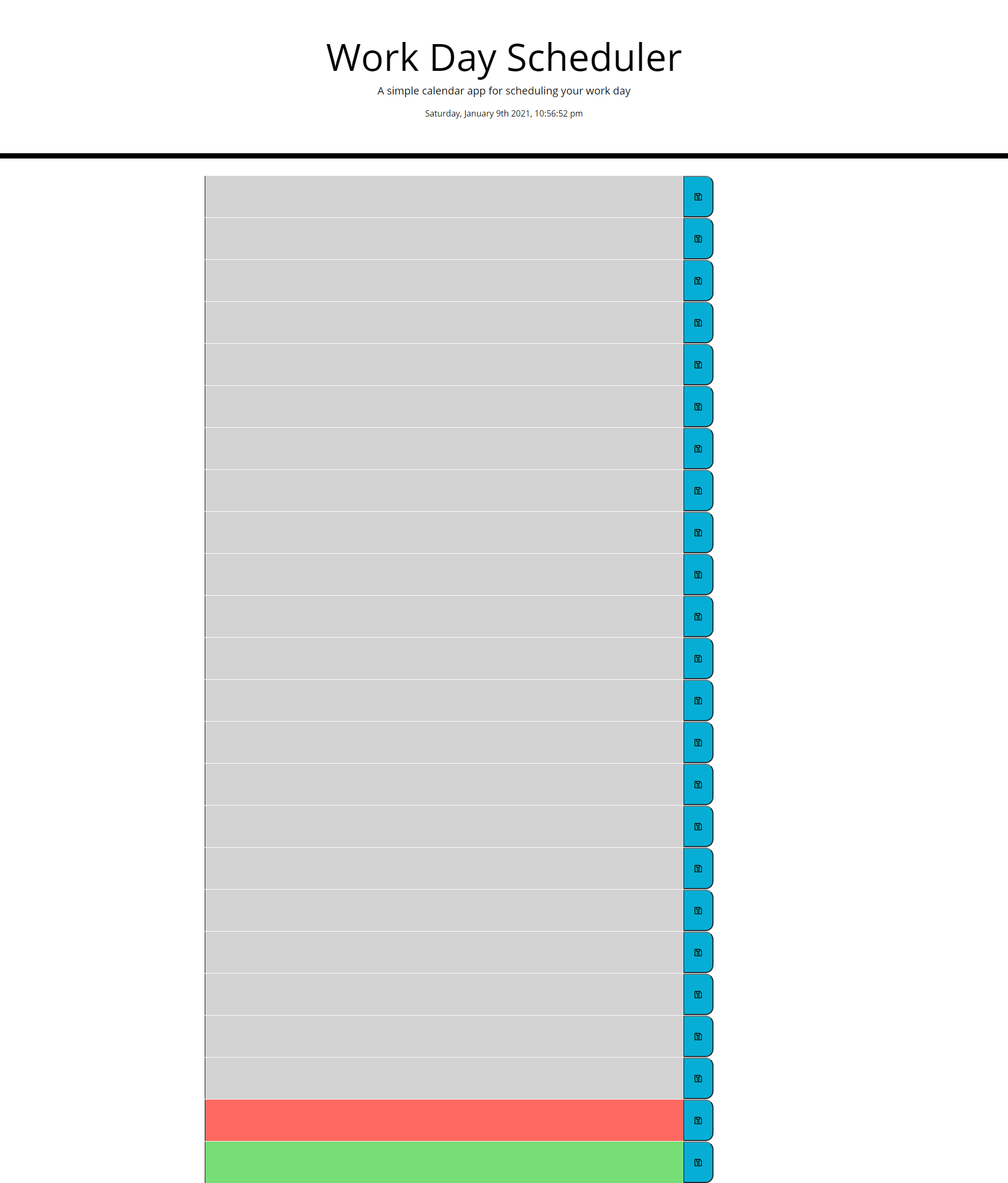GitHub - EricJostad/Daily-Planner: An activity planner that dynamically ...