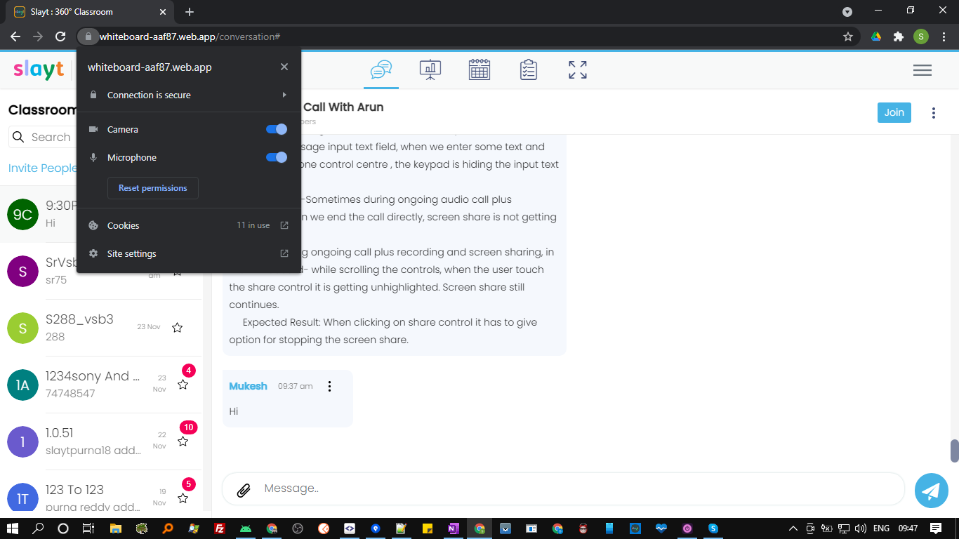 ERROR unable to get video and device for constraints - error only in ...