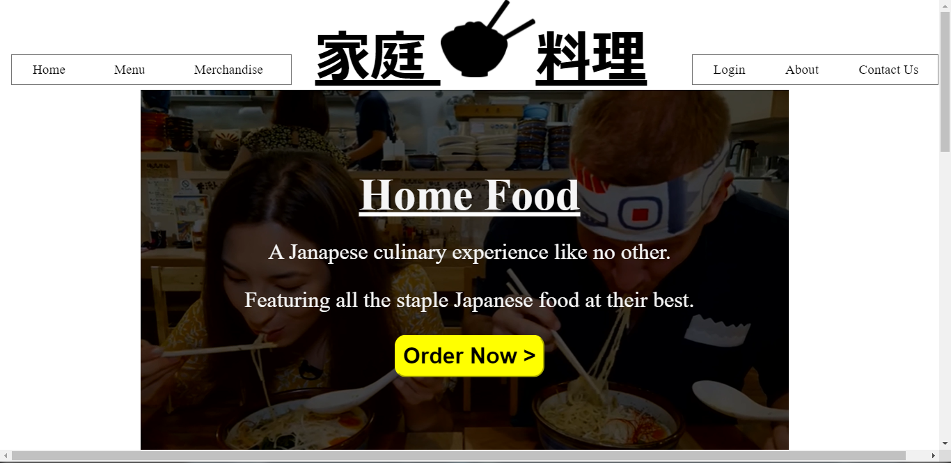 GitHub - victormutuku/Food-Website: This is a Japanese-Themed Food Website