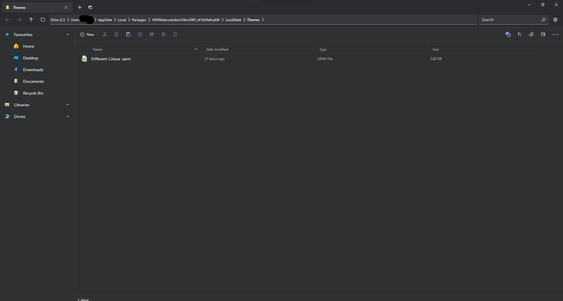 Custom theme not showing · Issue #8529 · files-community/Files · GitHub