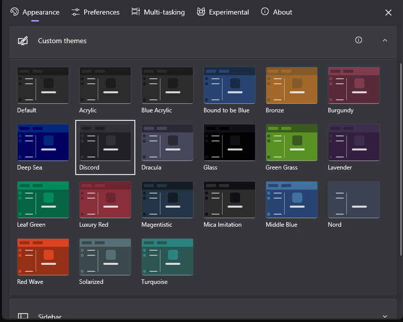Custom theme not showing · Issue #8529 · files-community/Files · GitHub