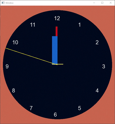 GitHub - TheRedBaron365/SpaceTime: Analog-style clock made with C++ and ...