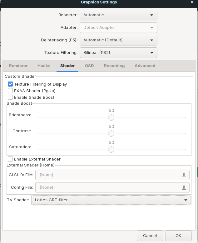 [Feature] Lottes CRT filter in PCSX2 batocera build · Issue #7112 ...