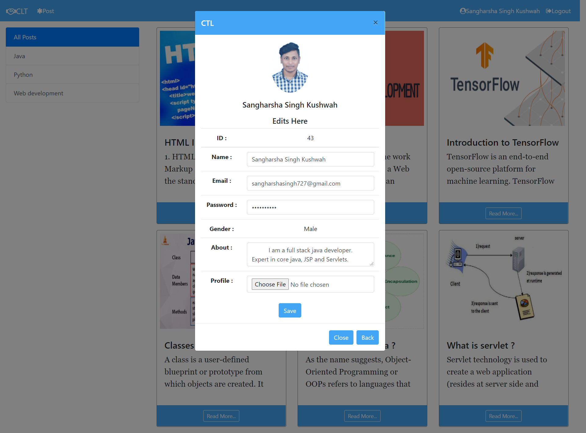 GitHub - Sangharsha-Singh-Kushwaha/Connect-to-Learn: In this project, I ...