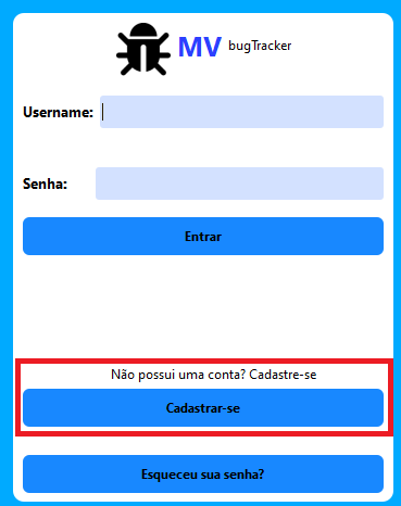 GitHub - marcusdrl/bugTracker: Bug tracker para auxiliar no controle ...
