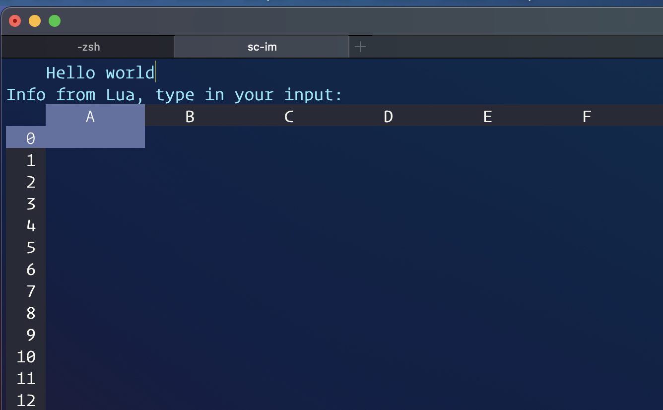 Lua interface issue sc.lquery requires two carriage returns, and picks ...
