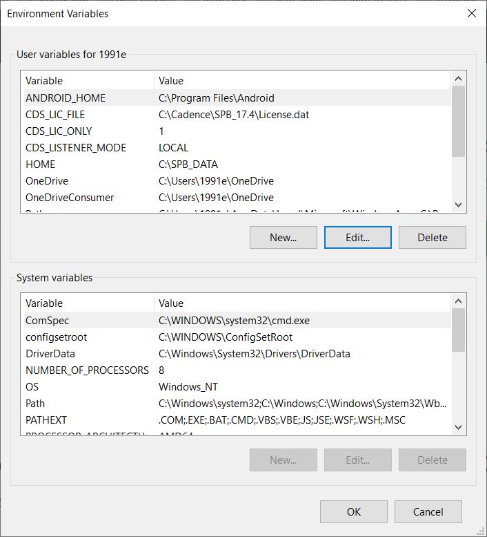 lib/main.dart:1:8: Error: Error when reading : The system cannot find ...