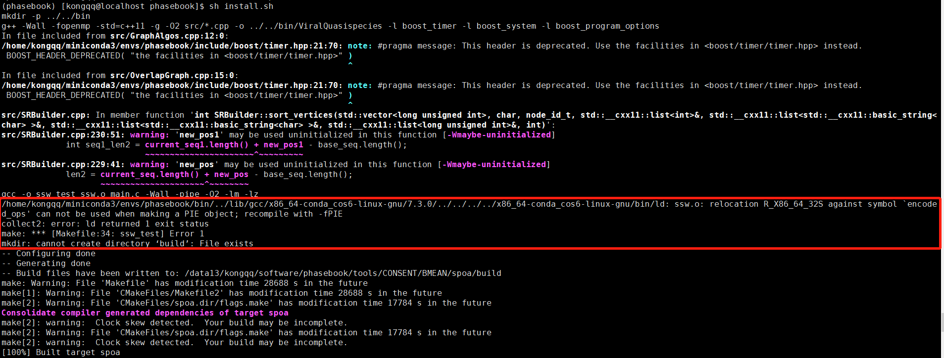 Errors during installation · Issue #5 · phasebook/phasebook · GitHub