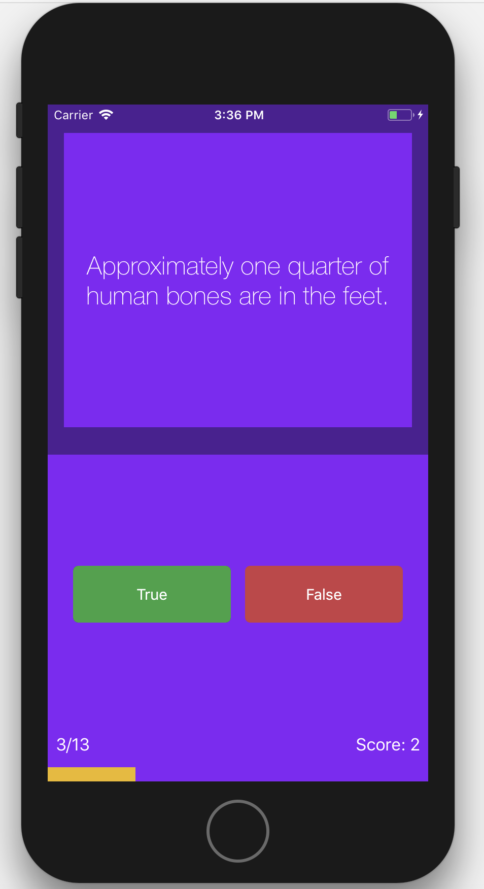 GitHub - rozeridilar/Quizzler---London-App-Brewery: Quizzller App in ...
