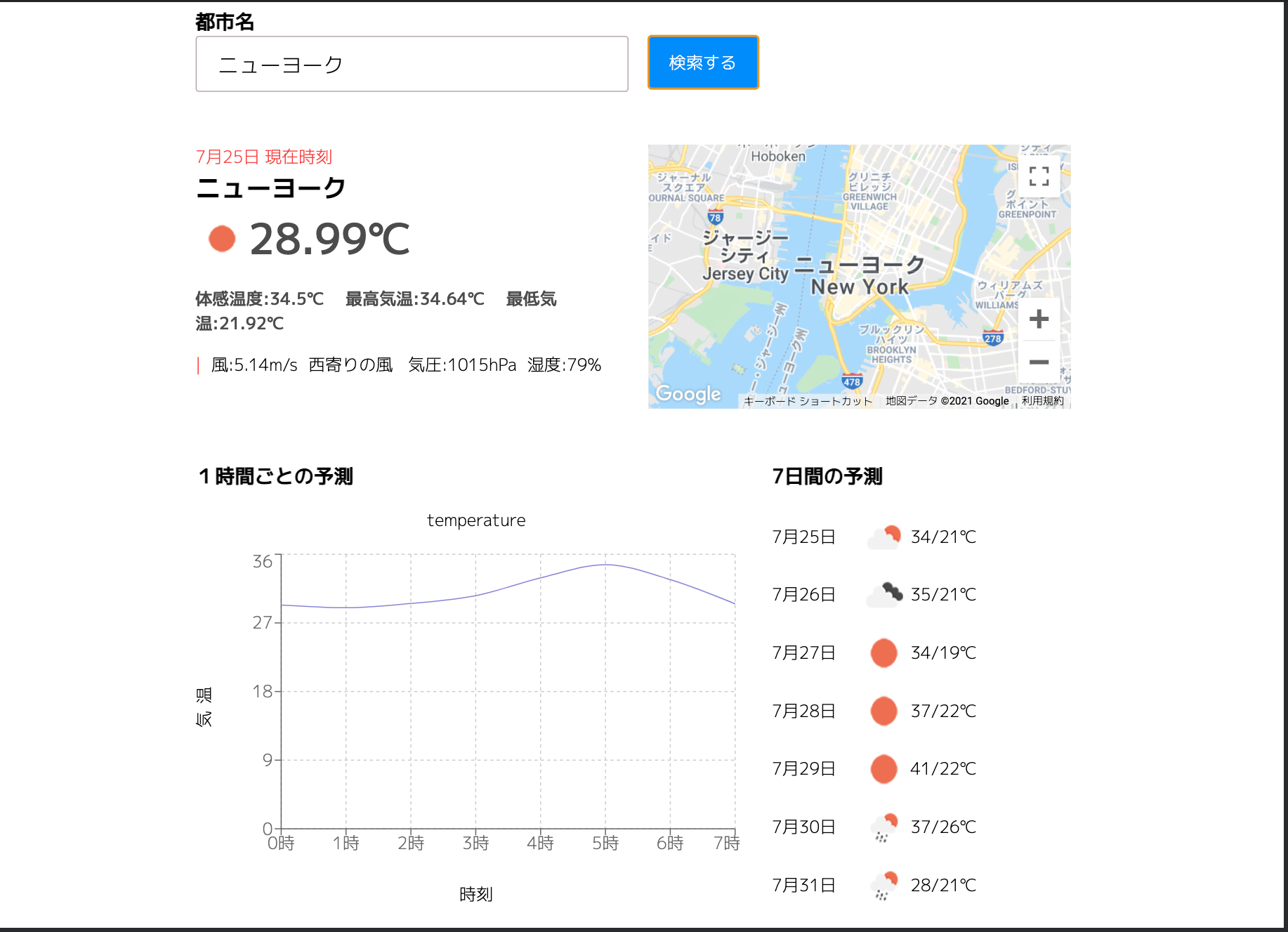 GitHub - yoseei/weather-app