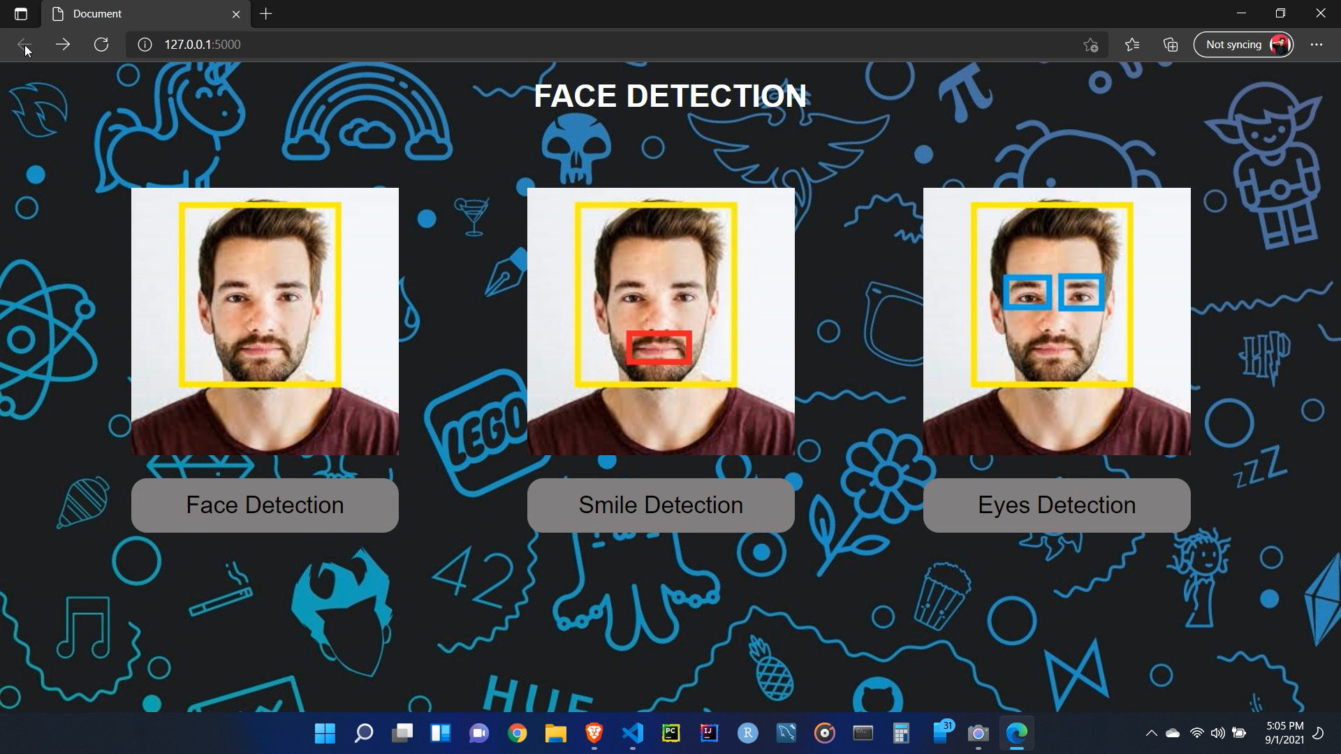 GitHub - xvinay28x/face_smile_eyes_detection_project: In this ...