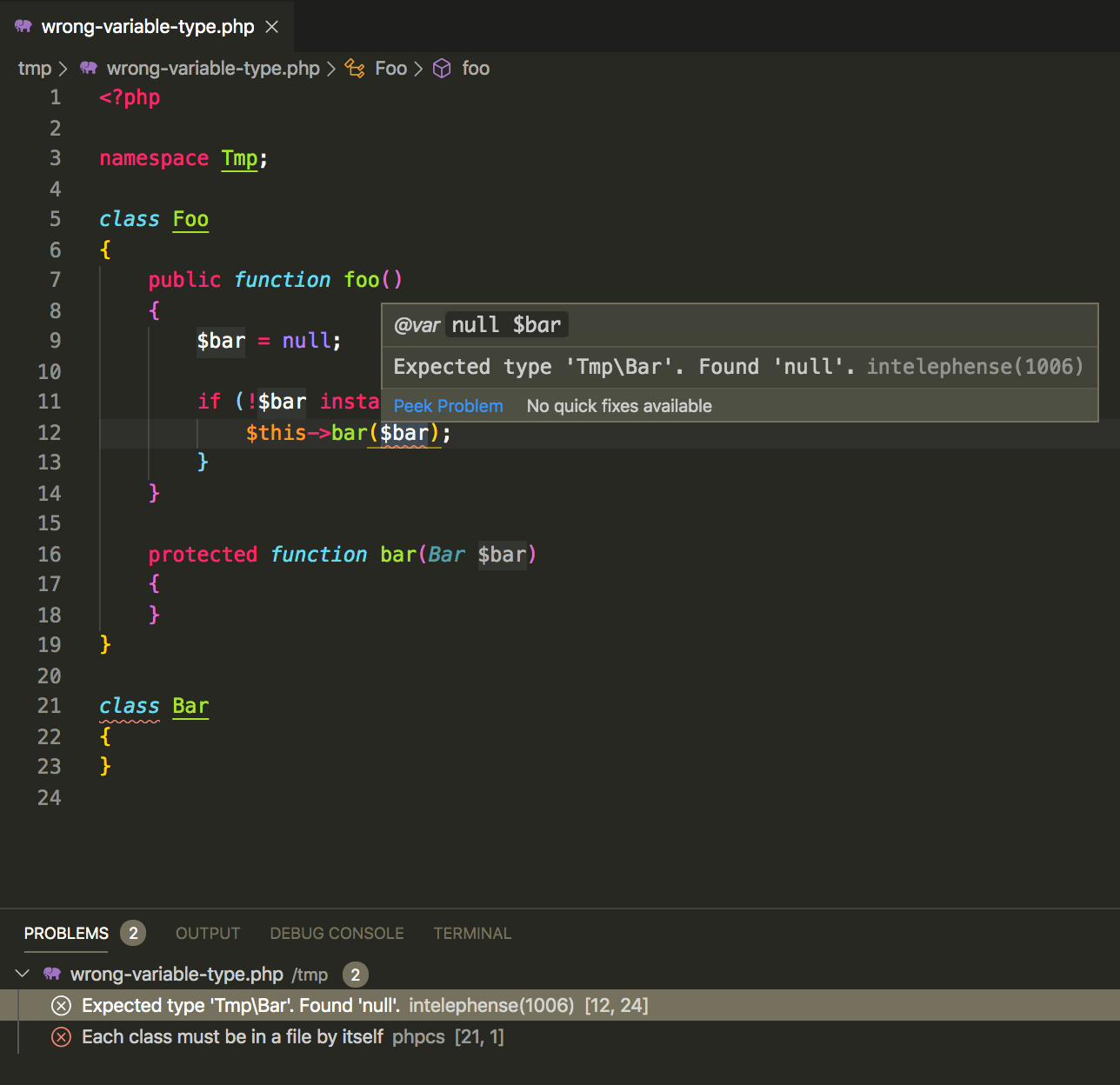 Wrong Variable Type for Comparison and Assignment · Issue #999 ...