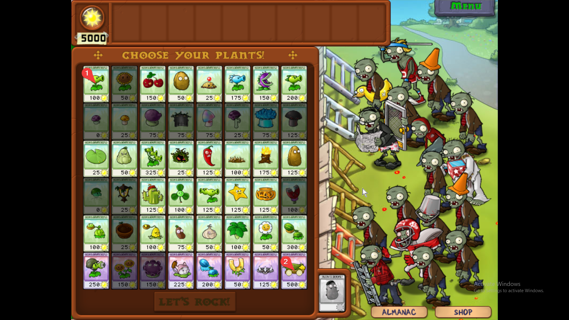 After the second click my bot should automatically pick the correct flowers...